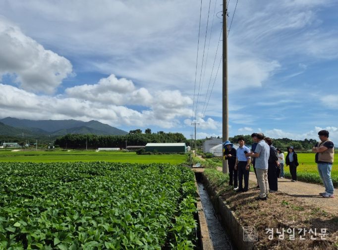 국립농업과학원과 실증과제 현장 합동점검