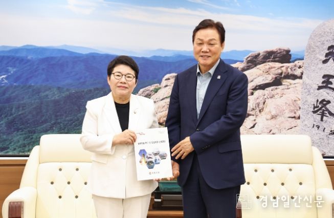 집중호우 피해복구 지원 및 도정현안 지원 건의