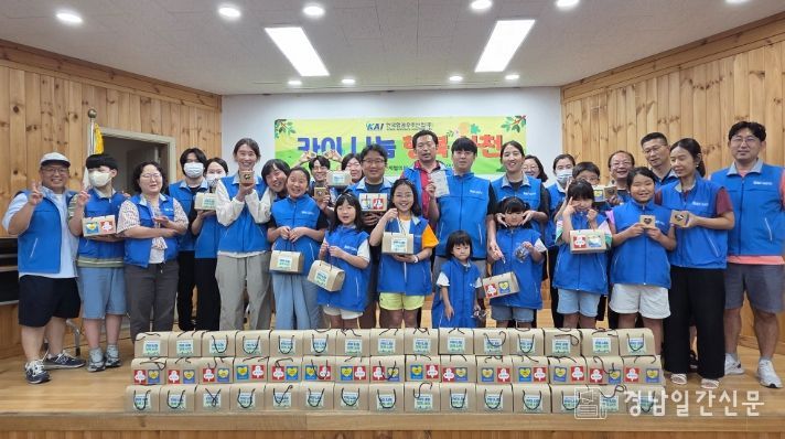 ‘카이 나눔, 행복 사천’ 기분 좋은 향기 선물 나눔 활동 진행