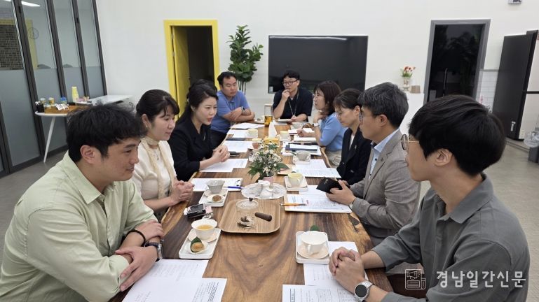 양산시 부시장 청년센터 방문