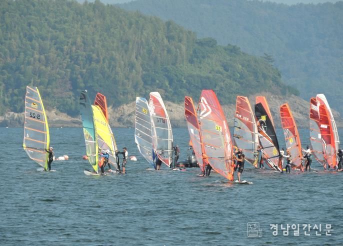 통영시, 제19회 이순신장군배 전국윈드서핑대회 개최