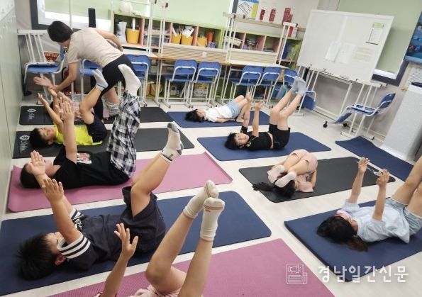 양산시 여름방학 지역아동센터 건강증진프로그램 성료