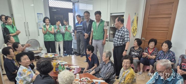 김해시 북부동 새마을협의회, 매월 경로당 찾아