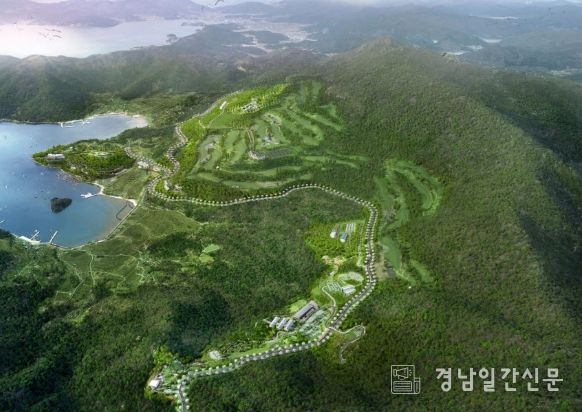 거제남부관광단지조감도