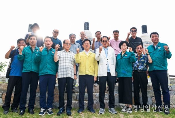 진주시, ‘망진산 봉수대’ 복원