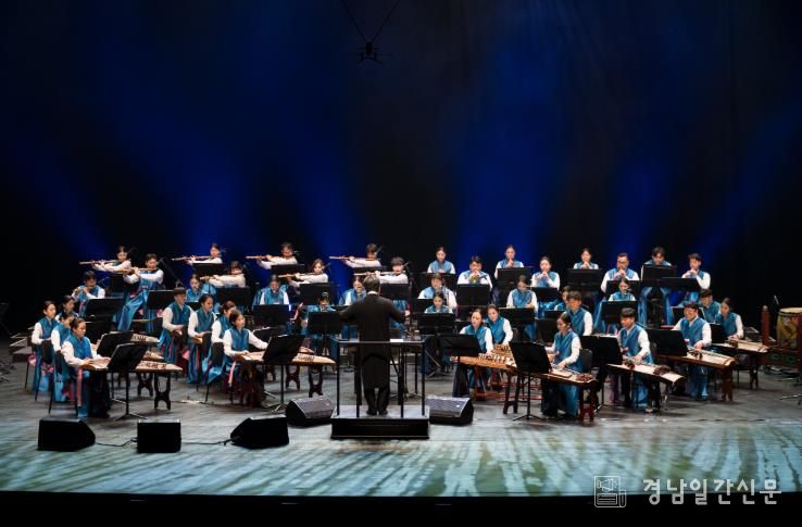 진주시립국악관현악단 제91회 정기연주회 공연 열려