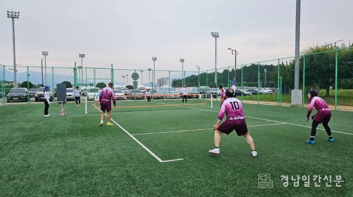 제12회 고성군수배 족구 대회 성료