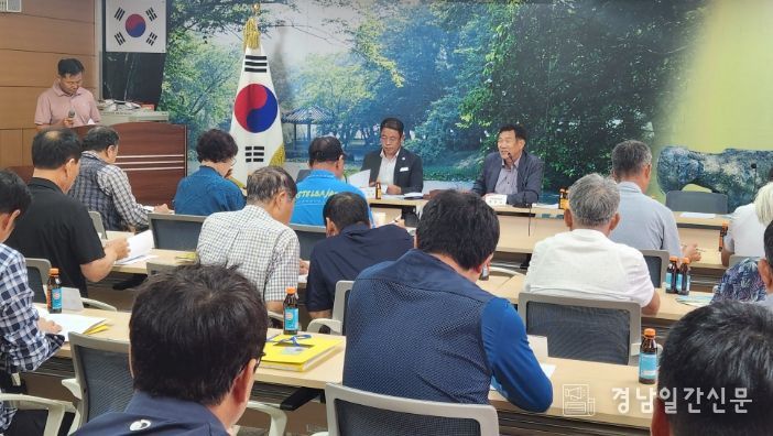 고성군 마암면체육회 임시총회