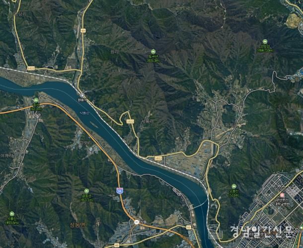 양산시 원동지구 지방상수도 매설공사(1공구) 준공