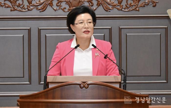 최호연 진주시의원, 5분 자유발언서 일회성 사업 대신 연속적 지원 당부