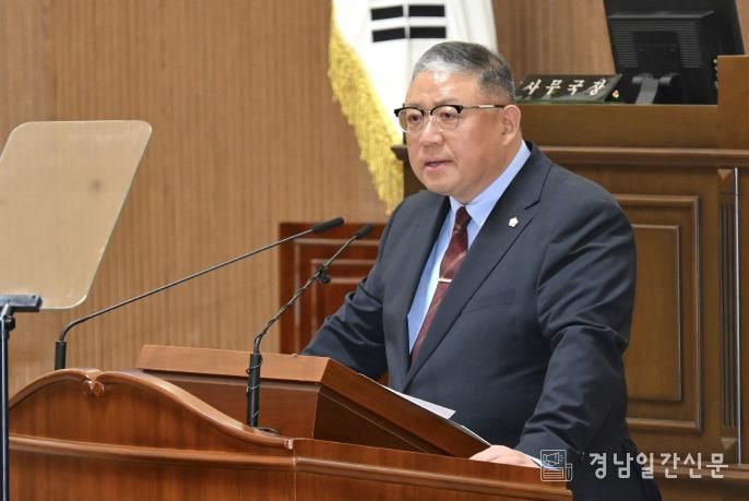 박종규 진주시의원 “남강 준설·재난 통합관리체계 시급” TF 구성도 제안