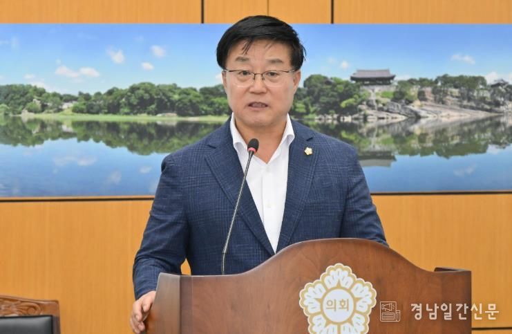 김형석 진주시의원 “구매가 곧 고용…장애인 일자리 창출 해법”