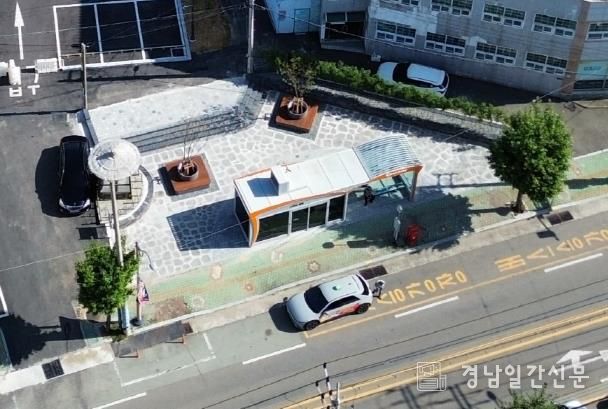 고성군, 성내공영주차장 스마트쉼터 조성