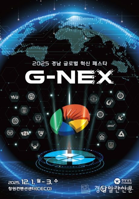 2025경남글로벌혁신페스타G-NEX포스터