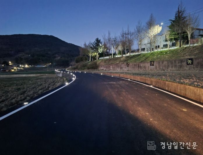 , LED표지병 설치로‘안전한 도로 조성’