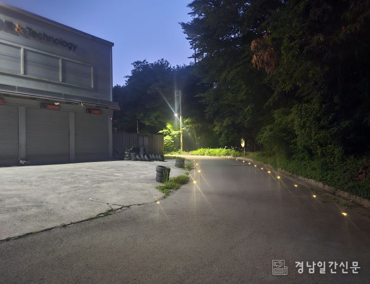 죽림양지길 범죄예방 안심골목길 조성 사업