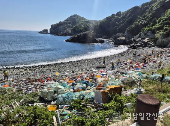 통영시, 추석맞이 해양환경 정화활동 실시