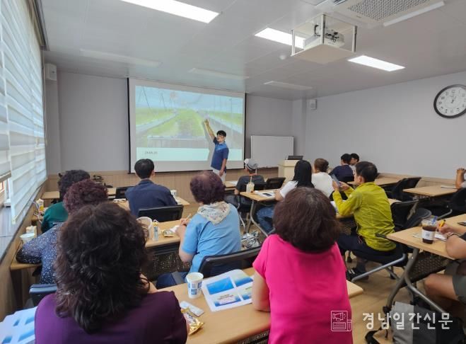 하동형 맞춤 교육, 신규농업인 기초영농기술교육 성황리 마무리