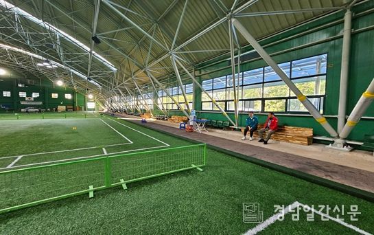 삼계게이트볼장, 수납형 관람석으로 새 단장