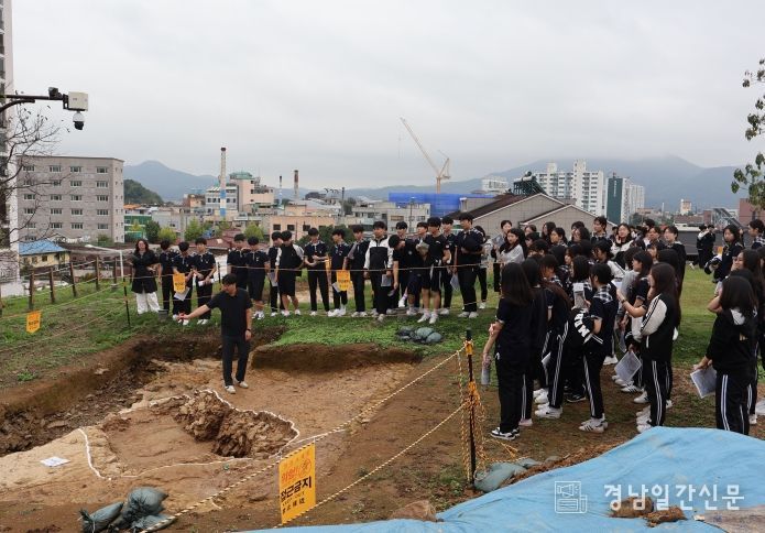 명덕고등학교 학생 견학