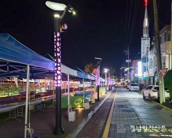 창녕군, 제39회 비사벌문화제 대비 가로등·보안등 야간 점검 실시