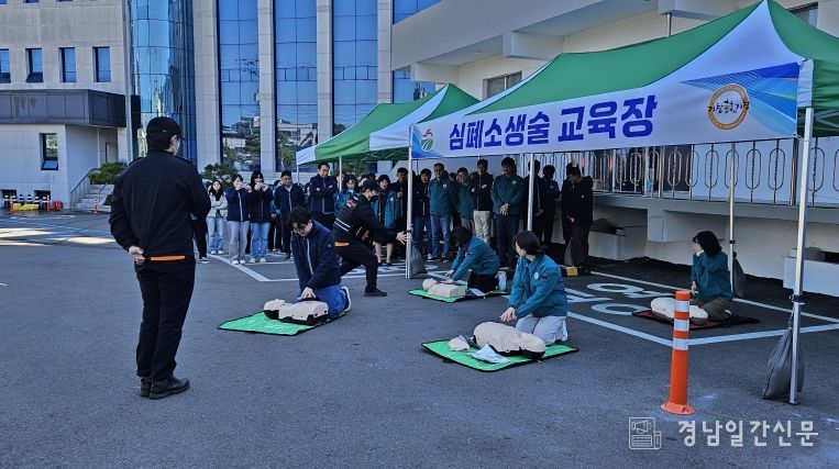 거창군, 거창소방서와 합동소방훈련 실시