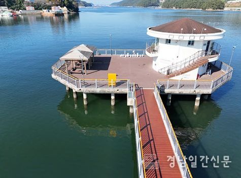 통영 북신만 해상산책로,