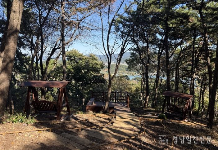 통영시, 용남면 삼봉산 힐링숲 조성사업 준공