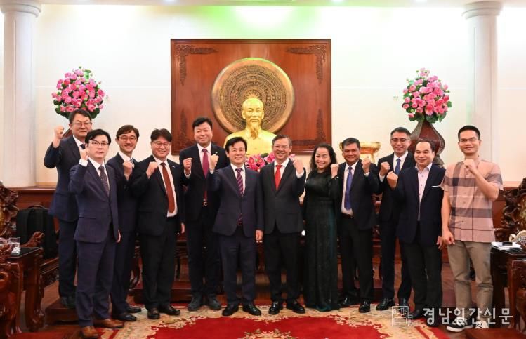 조규일 진주시장, 베트남 껀터시장과 만나 교류 협력하기로