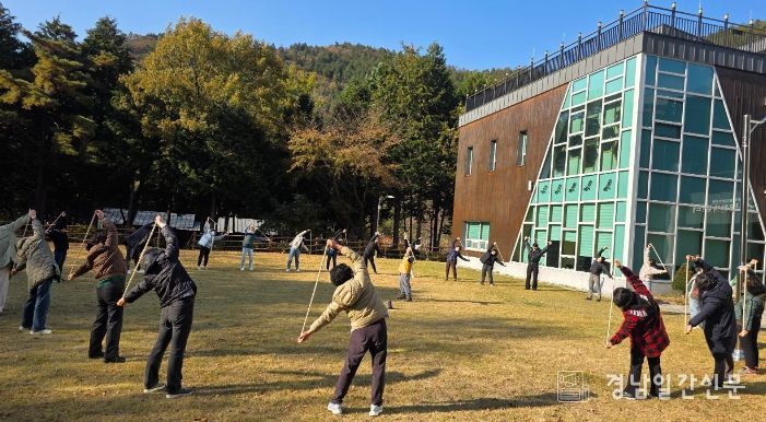장기요양기관 종사자 대상 산림치유 힐링 워크숍
