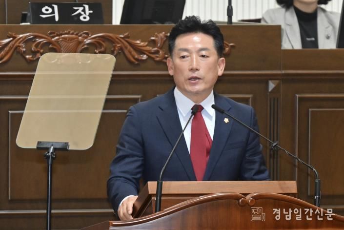 진주시의회 정용학 의원, 진주시에 사전안내 강화 촉구