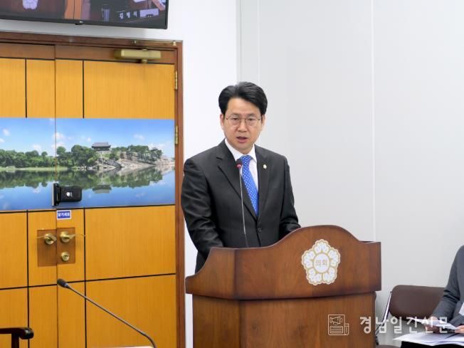 윤성관 진주시의원, 창업기획자·벤처투자 육성 조례 도내 첫선