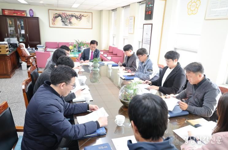 산청군의회 “의장님과 함께하는 청렴․소통 토크” 개최