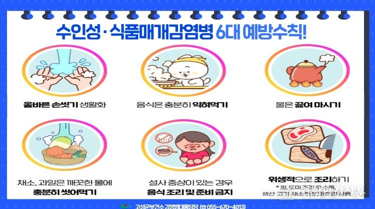 동절기 노로바이러스 예방 홍보 강화