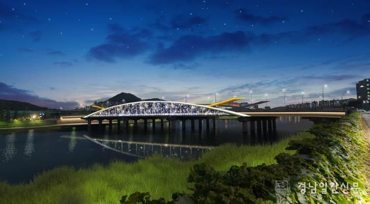 영대교 경관조명 조감도