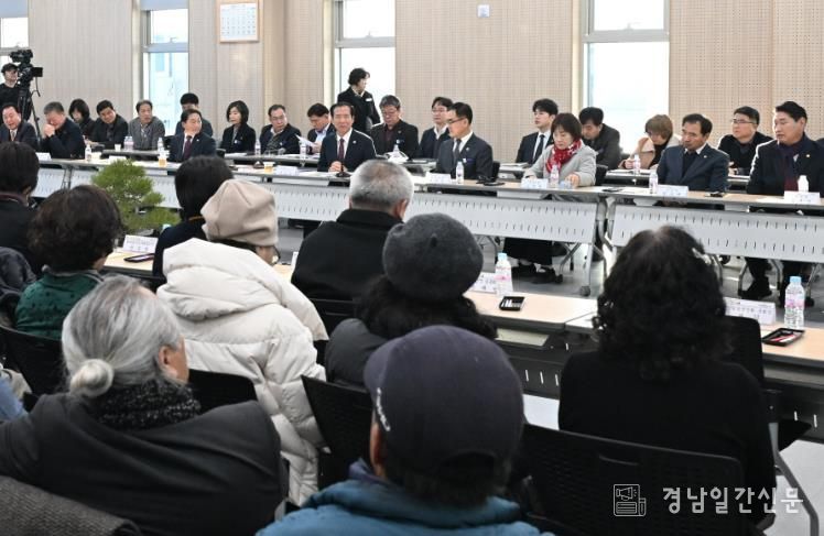 “현장에서 답을 찾는다” 구인모 거창군수, 새해 읍면순방 돌입