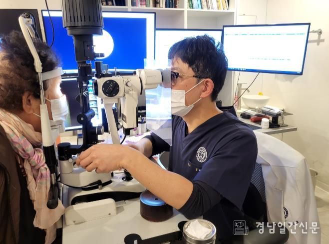 함양군, 40세 이상 만성질환자 안과 무료 검진 시행
