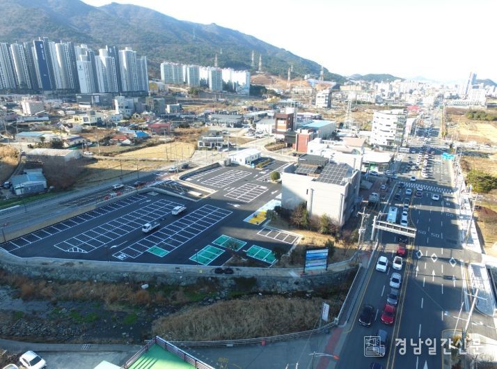 거제시 상문동 공영주차장 조성