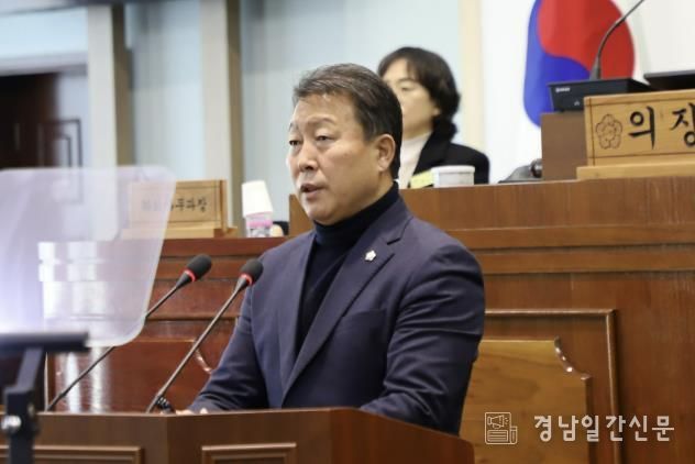 제317회 함안군의회 임시회 문석주 의원 5분 자유발언