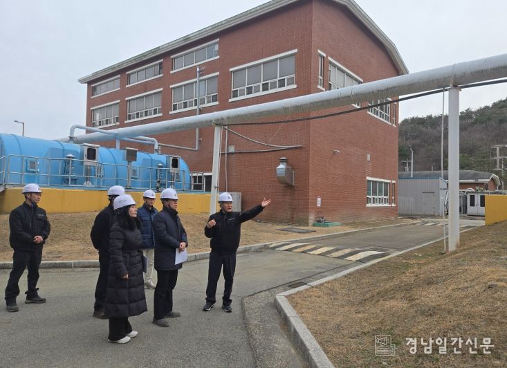 양산시 부시장, 주요 환경시설 현장 점검
