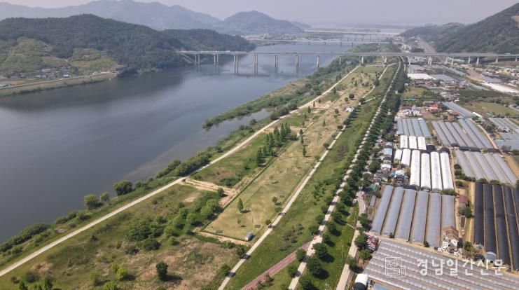 밀양시 삼랑진파크골프장 전경