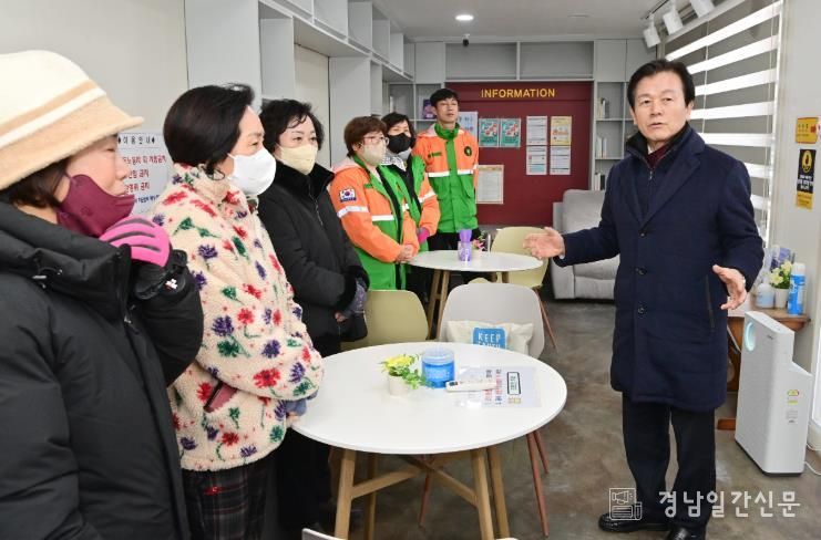 “이동 노동자의 동선은 짧게, 휴식은 편안하게”