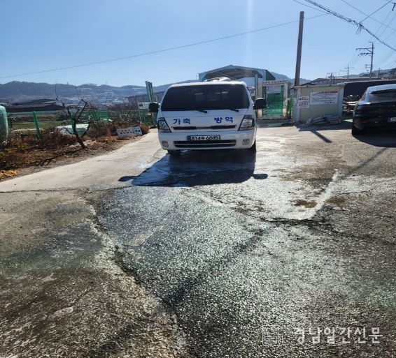 설 전후 일제 소독의 날 운영·귀성객에 방역수칙 홍보