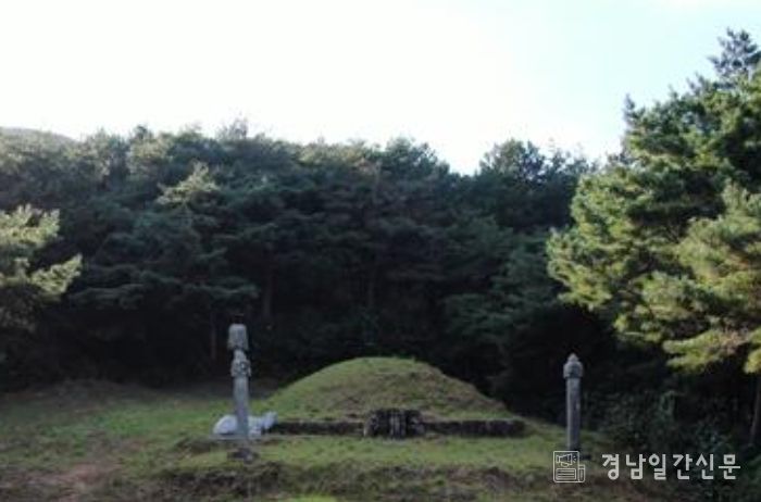 조금호 부부 묘