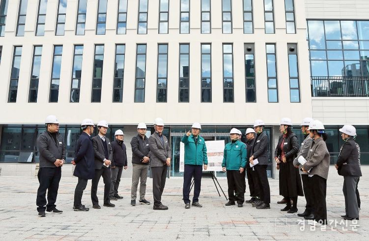 농업기술센터 통합청사 현장점검