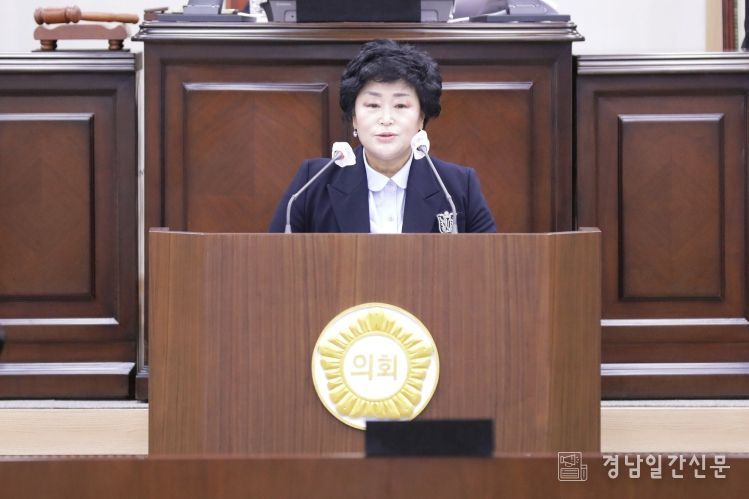 의령군의회 오민자의원