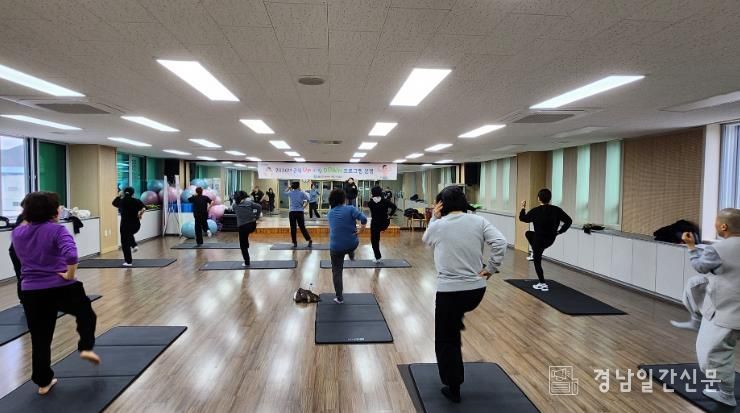 합천군보건소, 중장년층 대상 ‘근력UP! 지방DOWN! 1기 프로그램’ 운영