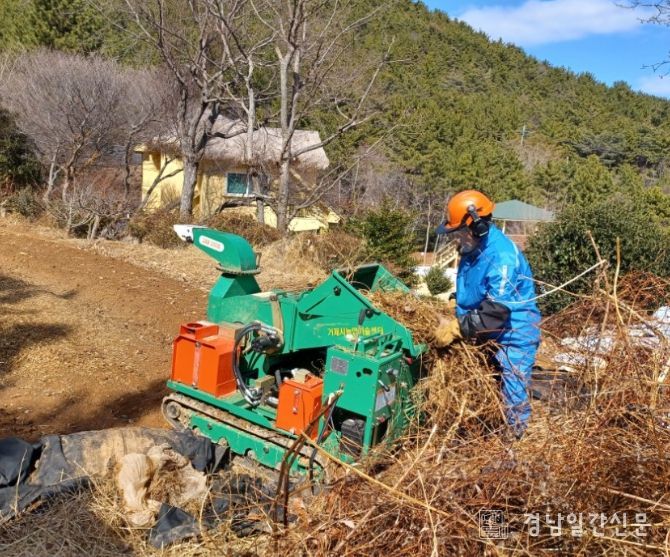 영농부산물 안전처리 지원
