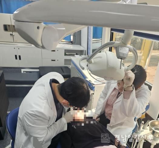 거제시 보건소, 의료 취약지역 주민들을 위한 ‘구강보건 이동진료’ 시동