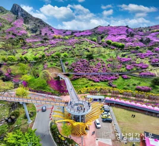 황매산 미리내파크 전망대